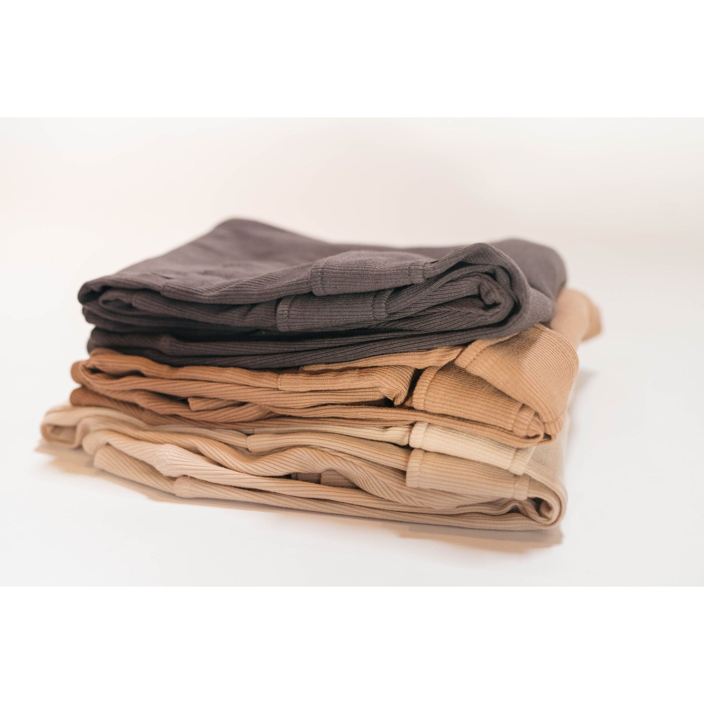 Ribbed Everyday Essential Pants in - Camel ( PRESALE Ships in about 2-3 weeks) - Nighty Nites Co