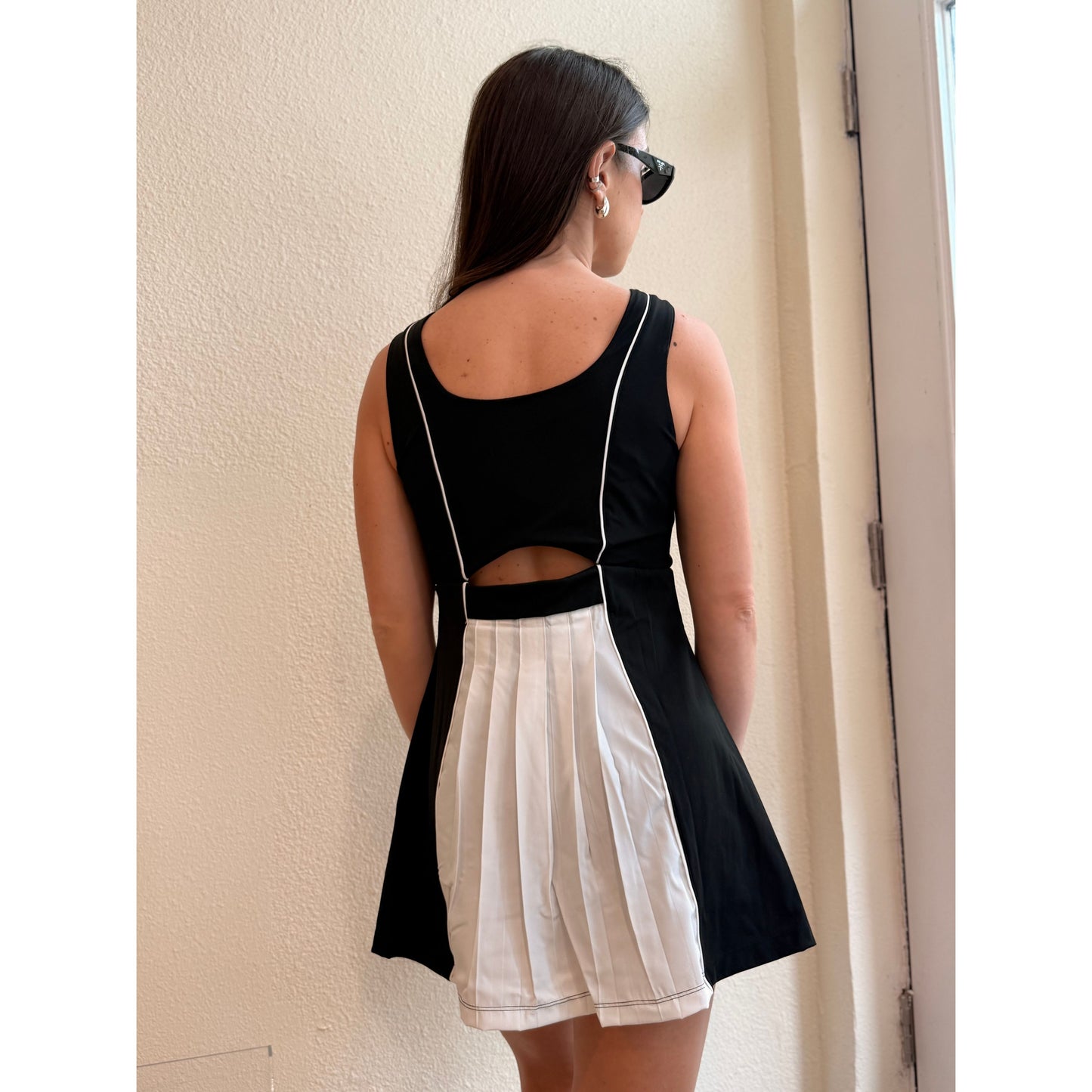 Tennis Mini Dress : Black